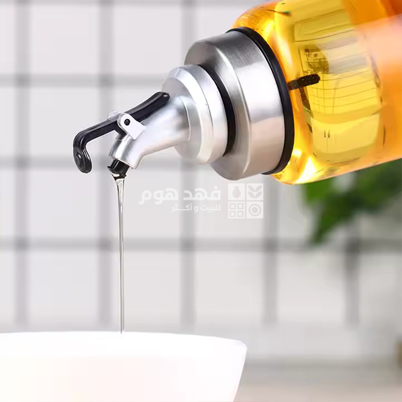ابريق زيت غطاء ستانلس 300مل Q17/80