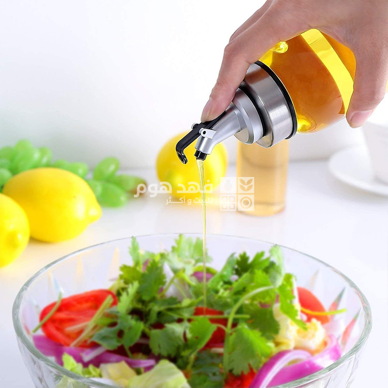 ابريق زيت غطاء ستانلس 300مل Q17/80