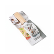 مبشرة خشن يد خشب 20 سم DH2742-STONE WHITE