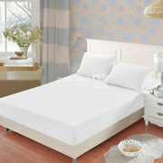 ملف فرشة جيرسي قطن مع وسادة 30*200*200 WHITE KING