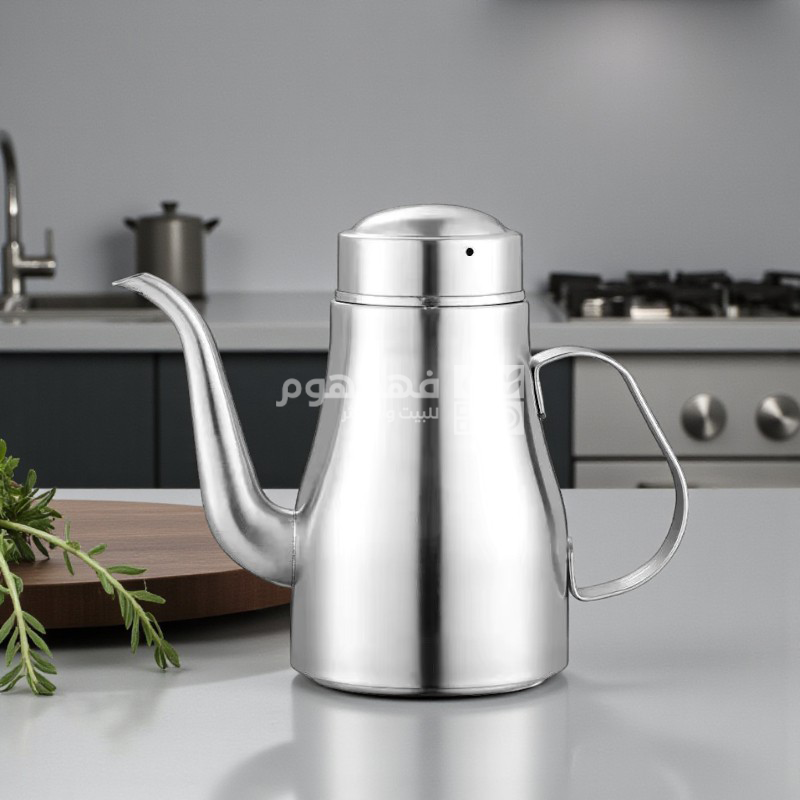 ابريق زيت ستانلس ستيل 18oz س Q27/159