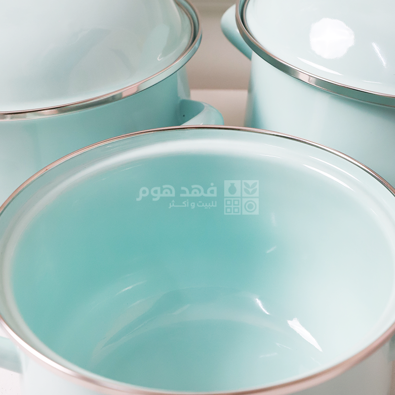 طقم/3 طناجر 18/20/22 سم زينكو ازرق 56/9