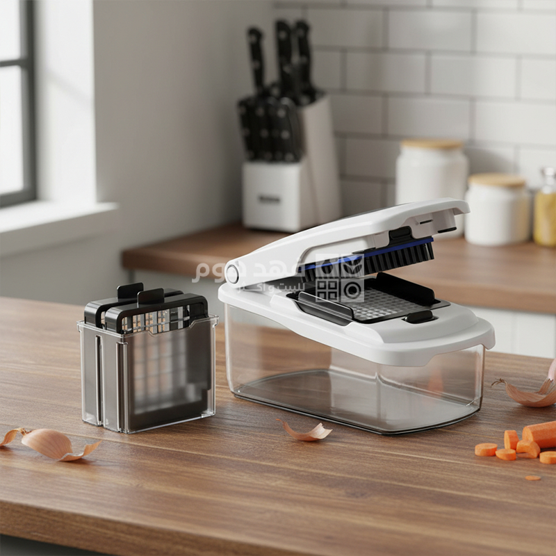 فرامة سلطة كبس أبيض حوض اكريلك كبير