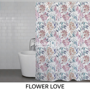 ستارة حمام طبقة FLOWER LOVE MULTICOLOR SHOWER 180*200CM