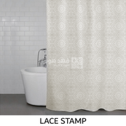 ستارة حمام طبقة LACE STAMP SHOWER 180*200CM