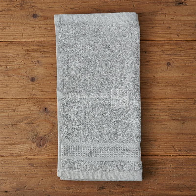 بشكير يد مربع لون رمادي 30*30 TWE07-1C