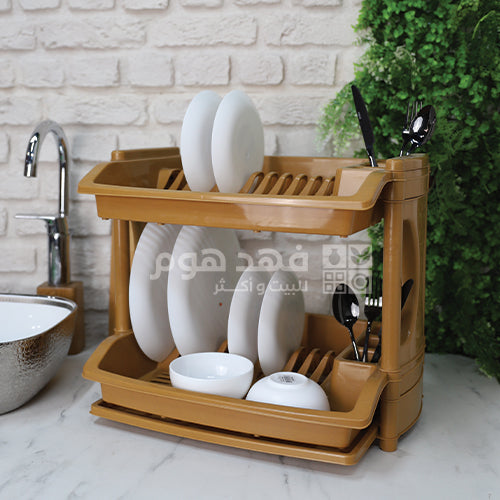 مشك صحون طبقة و نص بلاستك