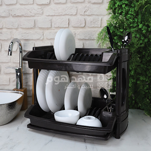 مشك صحون طبقة و نص بلاستك