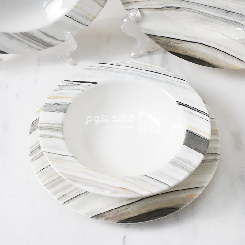 طقم صحون 24 قطعة IRIS STONEWARE