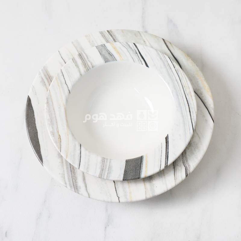طقم صحون 24 قطعة IRIS STONEWARE
