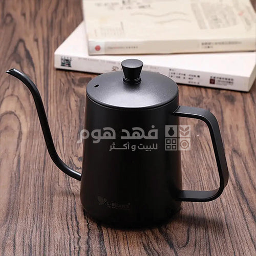 ابريق شاي ستانلس ستيل أسود بغطا bl250/2=م2