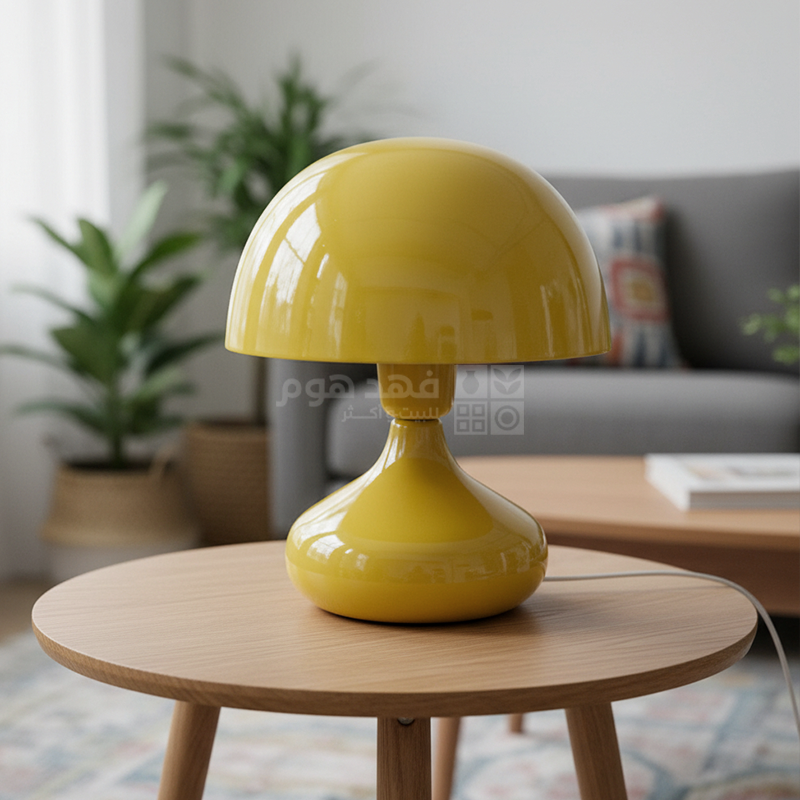 تيبل لامب MUSHROOM YELLOW TABLE LAMP 20*20*25 cm