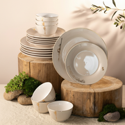 طقم صحون لقاء 2878 بيج