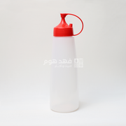 علبة كاتش اب بلاستك غطا احمر 800مل A41/14 z13/16