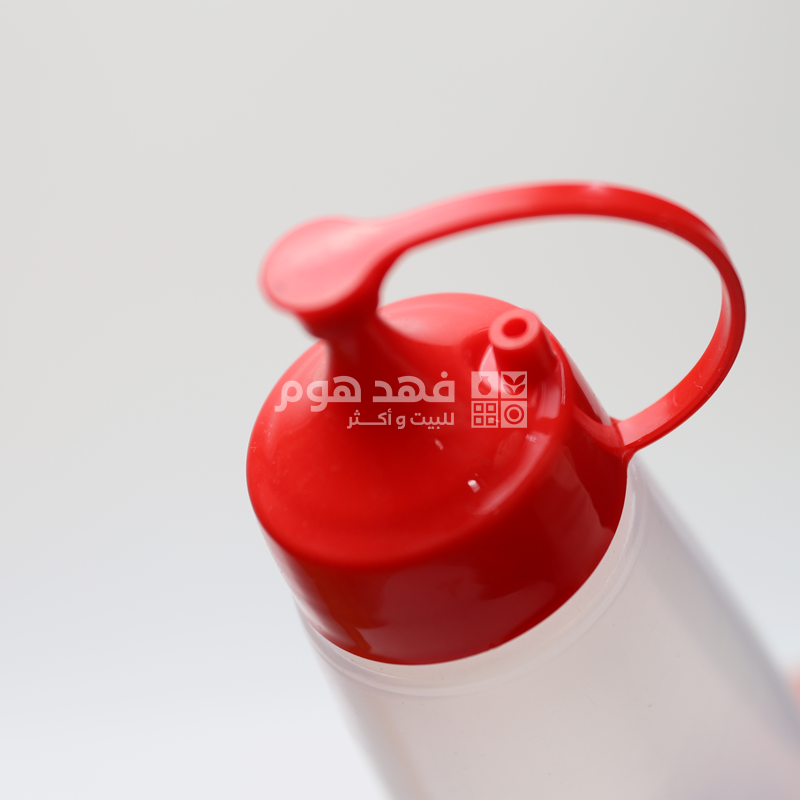 علبة كاتش اب بلاستك غطا احمر 800مل A41/14 z13/16