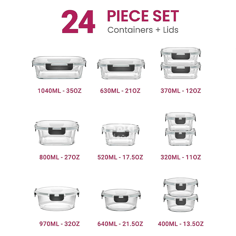 طقم 12 تبروير زجاج