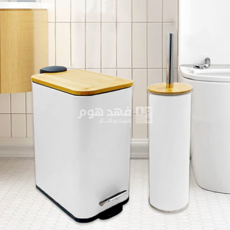 طقم سلة مع فرشاة ستانلس