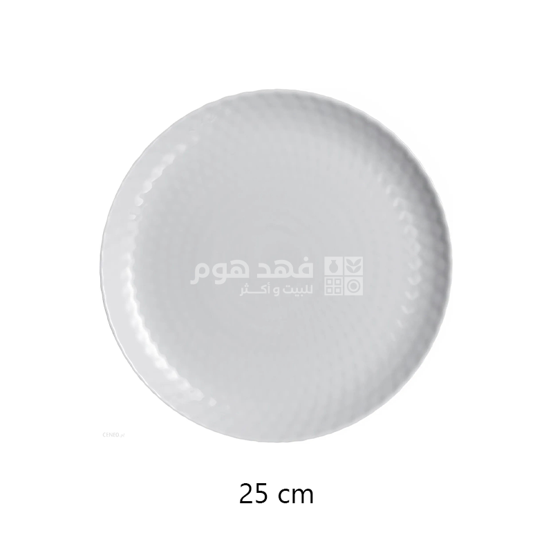 Pampille Granit, Tempered Dinner Plate 25