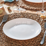 طقم/6 صحن Pampille White