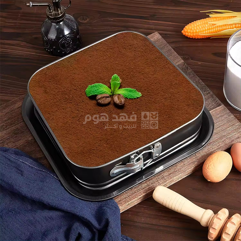 قالب تشيز كيك بايركس مربع 24سم*24سم