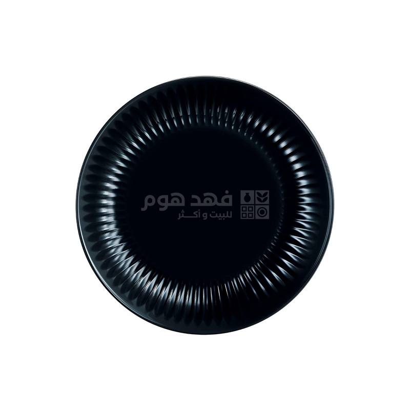 طقم 6 صحون تقديم cottage اسود 19 سم