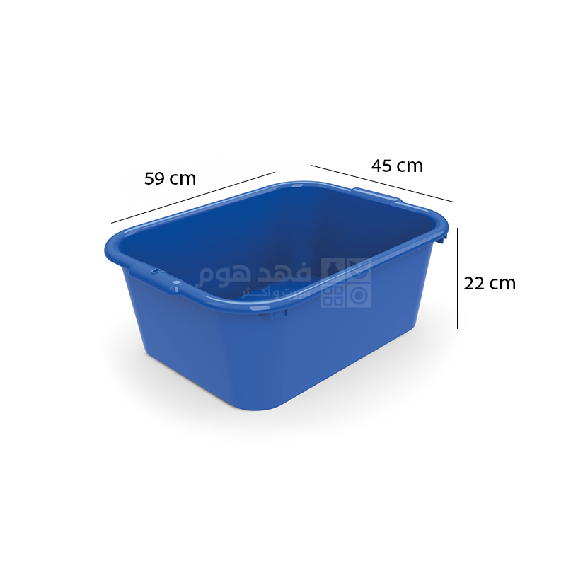 تكنة بلاستك ازرق