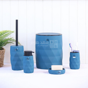 طقم اكسسوارات حمام 5 قطع LUMINOUS BLUE & BLACK