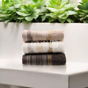 بشكير قطن 100% 30*50 سم LUXURY LUSTER