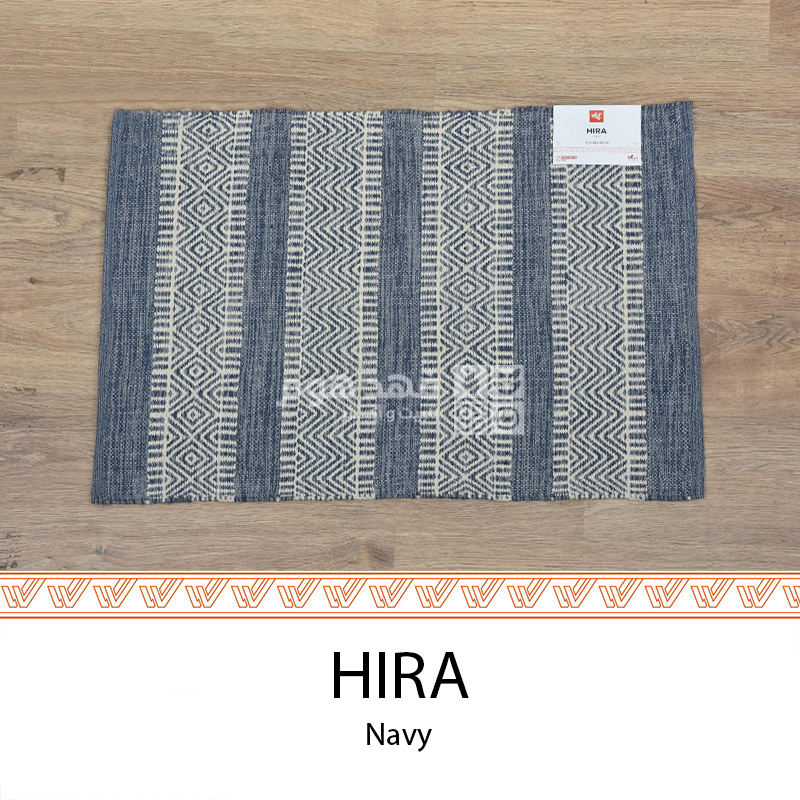 دعسة هندي قطن 70*140سم HIRA NAVY