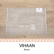 دعسة هندي قطن 60*90سم VIHAAN BROWN