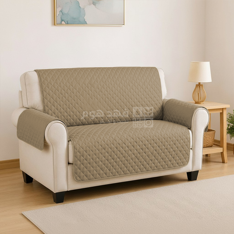 طقم غطاء كنب 7 مقاعد SURE-FIT SOFA COVER TAUPE