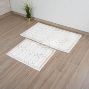 طقم دعسات 2 قطعة 60*100 سم LUXURY MIGE GOLD