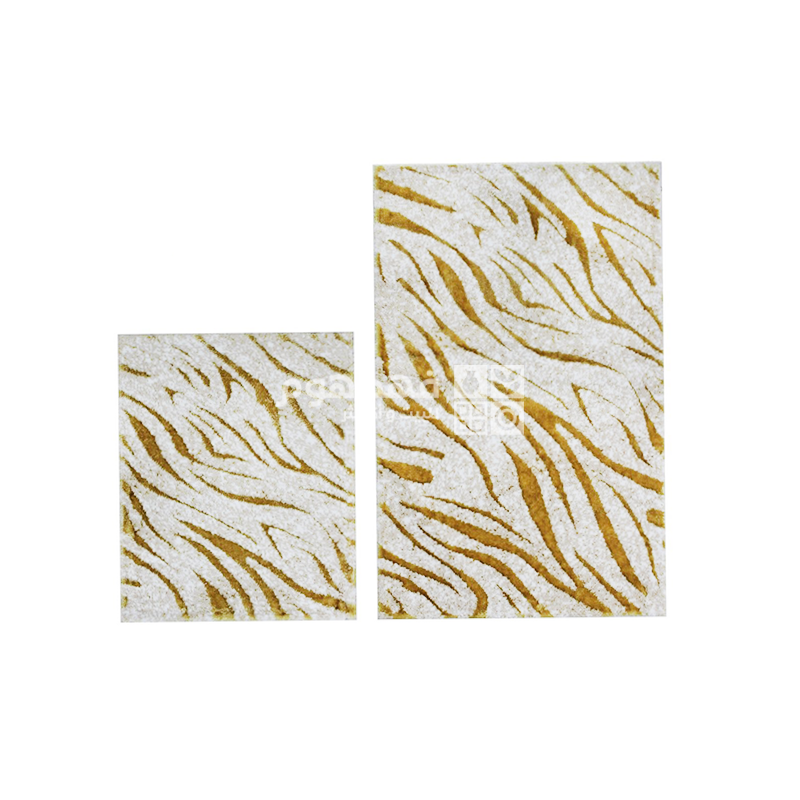 طقم دعسات 2 قطعة 60*100 سم LUXURY ZETRA GOLD