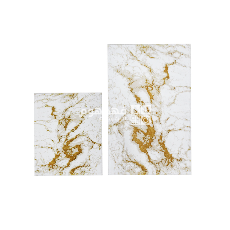 طقم دعسات 2 قطعة 60*100 سم LUXURY ELVIN GOLD