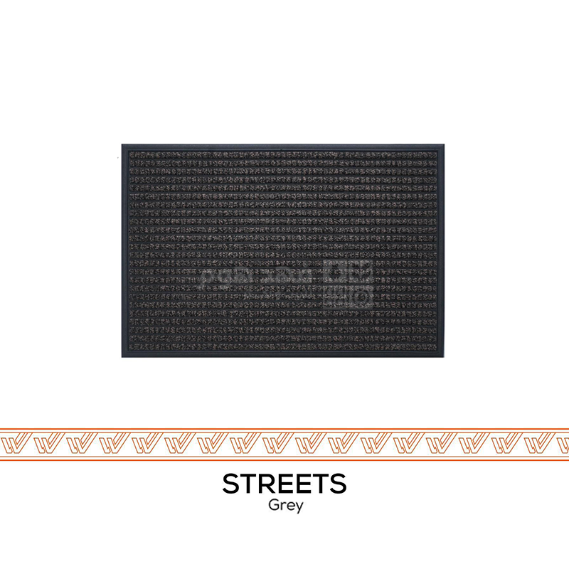 دعسة مدخل بيت 75*45سم DOOR MATS DOMINO GREY