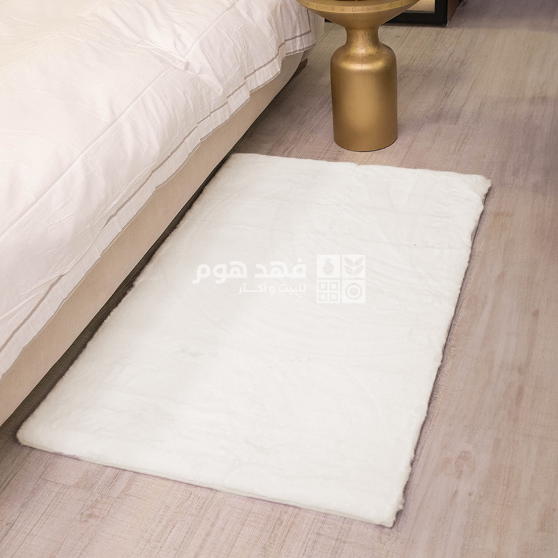 دعسة فرو VIA قاعدة جلدية 60*90 سم