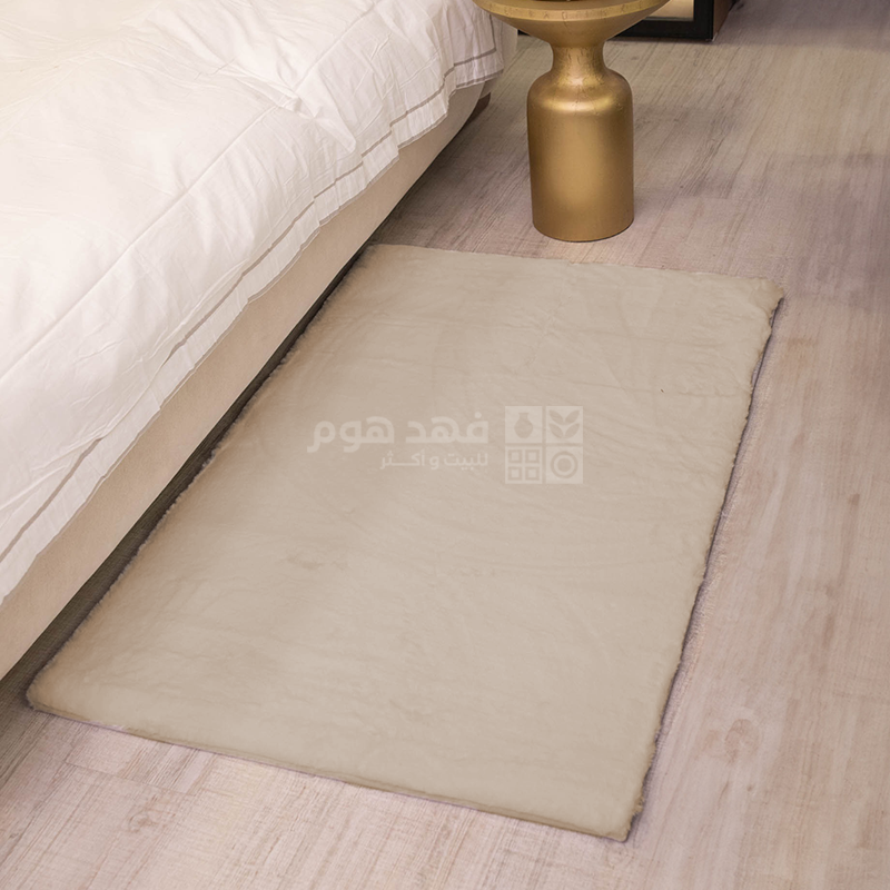 دعسة فرو VIA قاعدة جلدية 60*90 سم
