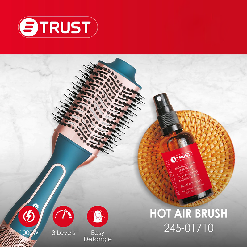 فرشاة شعر حرارية