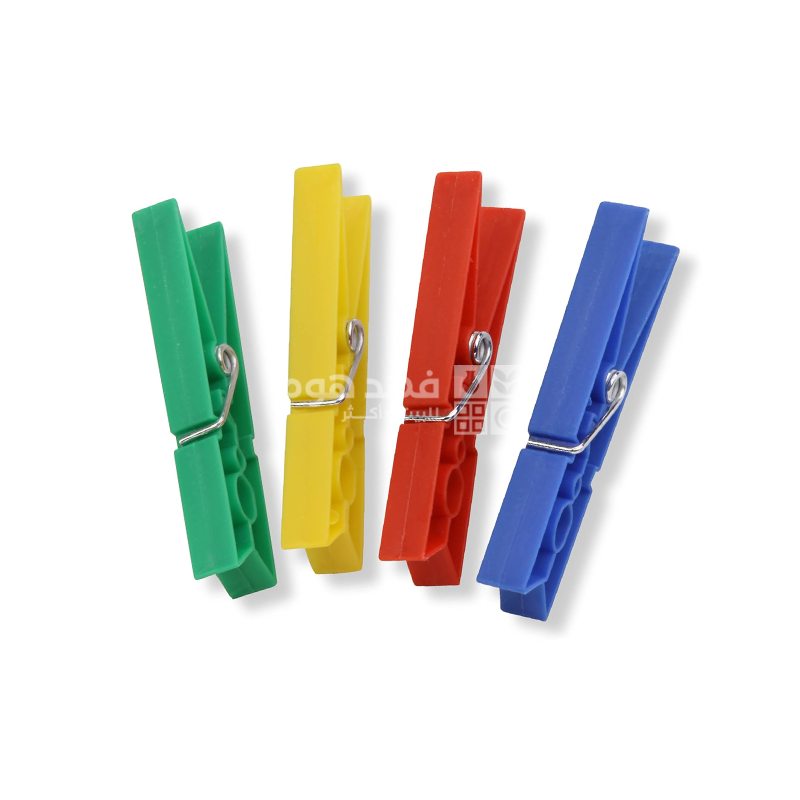 طقم/20 ملقط غسيل بلاستك