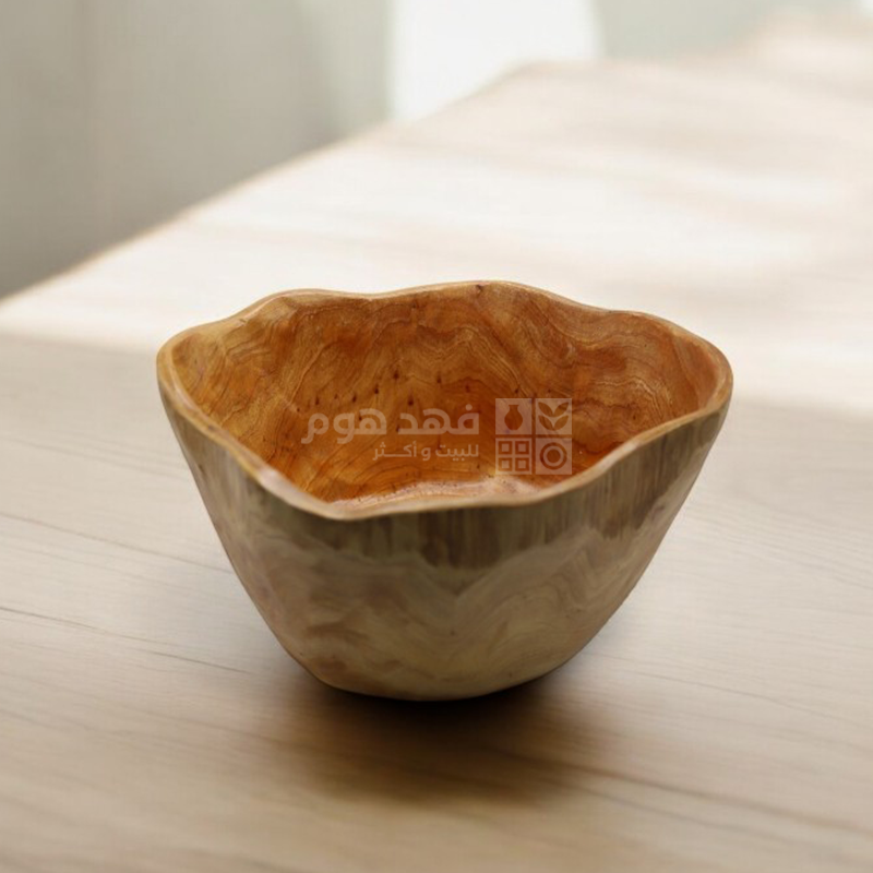 جاط خشب 22سم طبيعي مجور