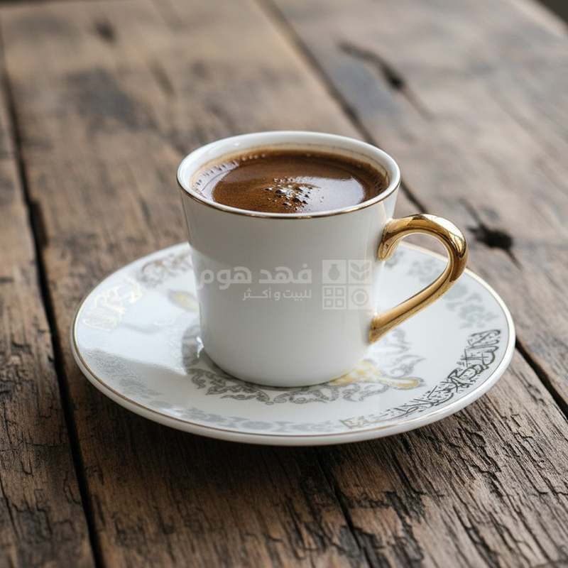 طقم فناجين قهوة 6+6 احرف