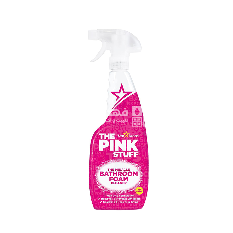 المنظف المعجزة للحمامات الرغوي THE PINK STUFF