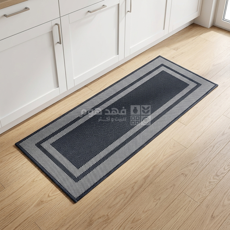 دعسة PVC مطبخ 45*120 TRELLIS BLACK