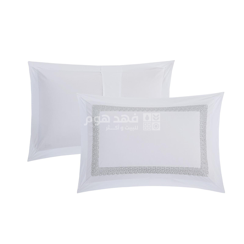 طقم غطاء تخت قطن 8 قطع HOTEL CHARM GRAY KING 260*240