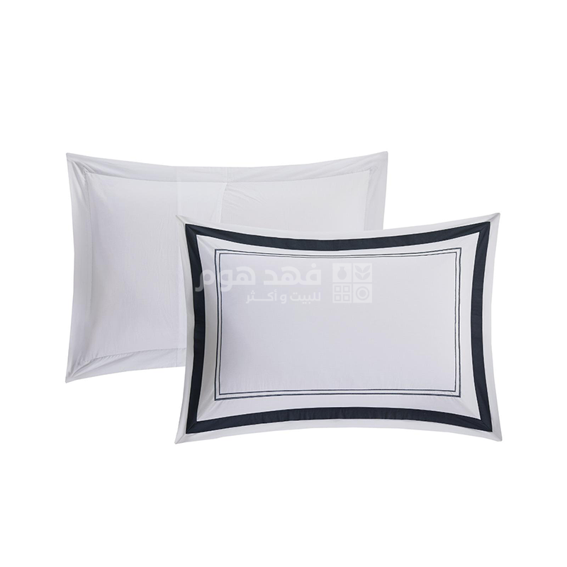 طقم غطاء تخت قطن 8 قطع HOTEL CHARM NAVY KING 260*240