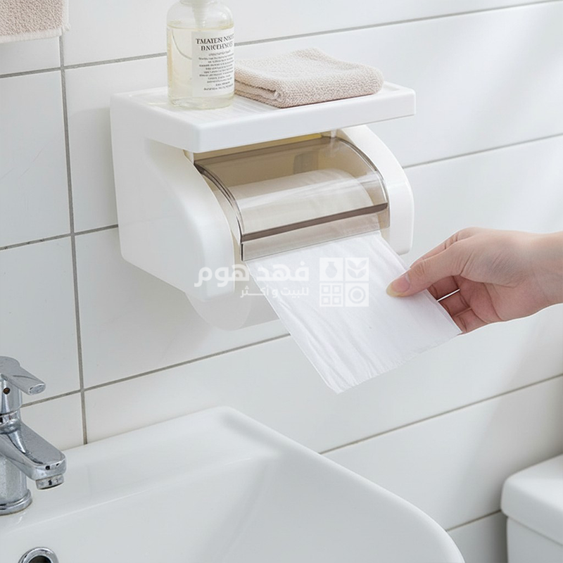 حمالة محارم حمام بلاستك
