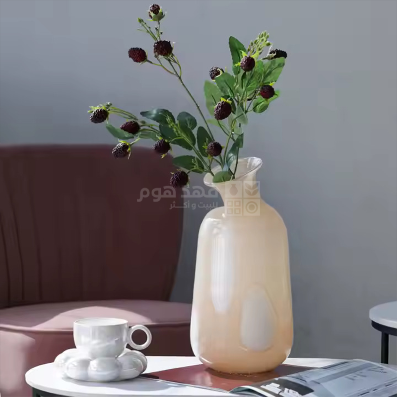 فازة زجاج زهري x17/8