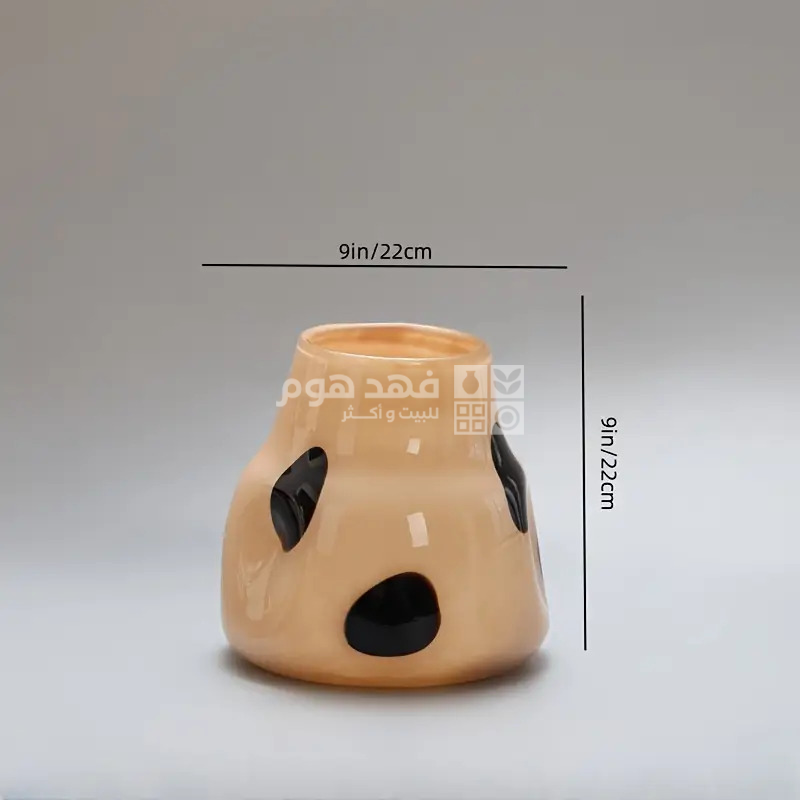 فازة زجاج زهري x17/1