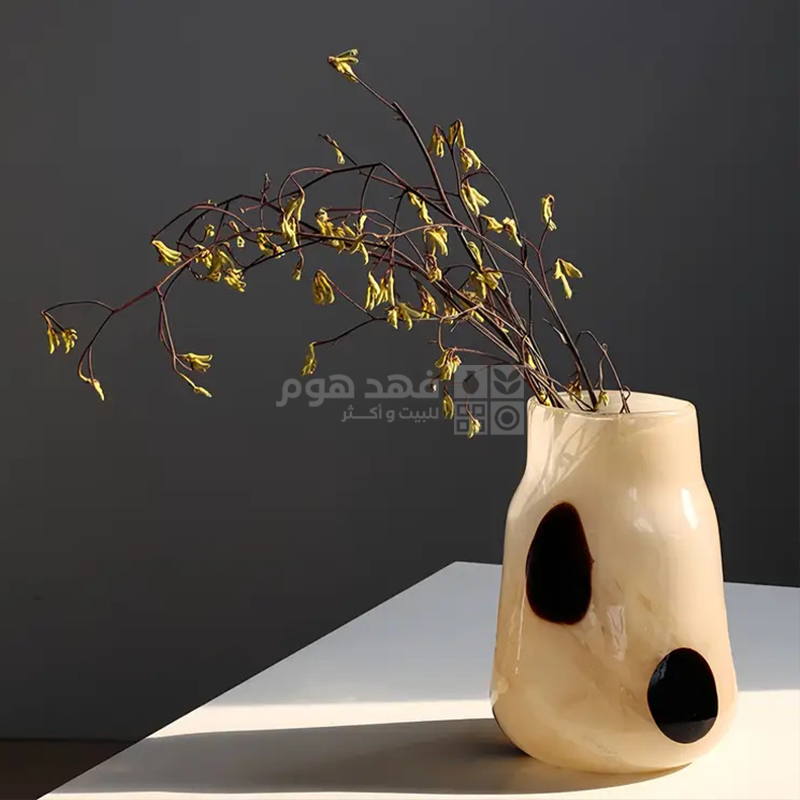 فازة زجاج زهري x17/6