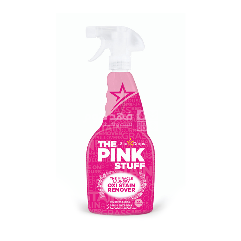 بخاخ مزيل البقع عن الملابس اوكسي THE PINK STUFF